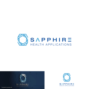 Sapphire Health Applications | Logo-Design von Grapi