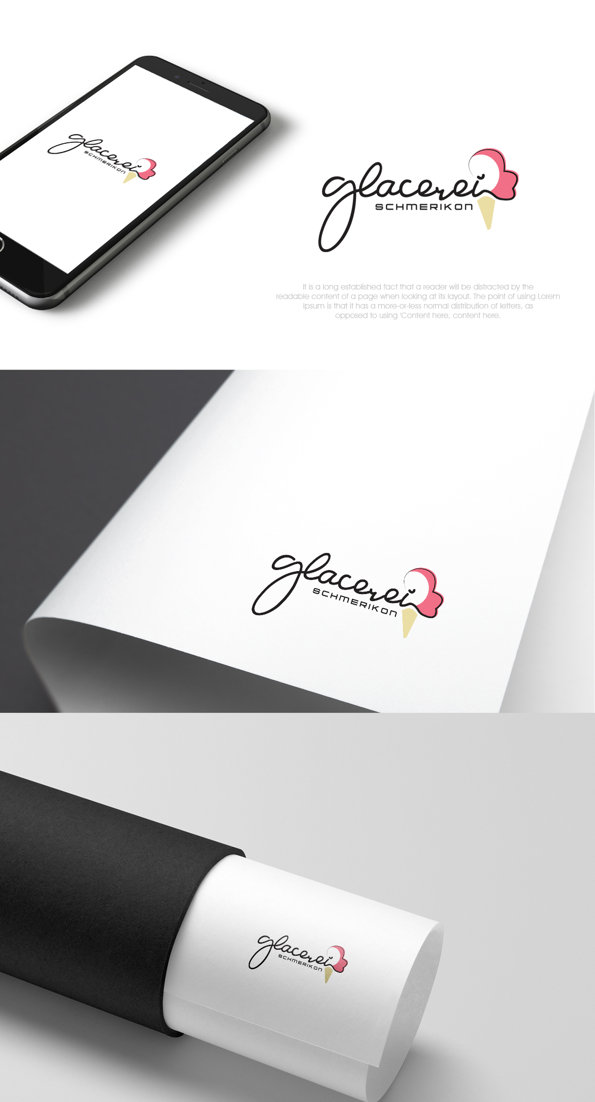 Logo Design by SL Designer for Glacerei GmbH | Design #24806187