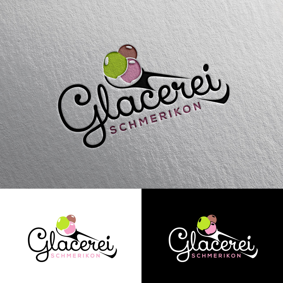 Logo Design by Rii for Glacerei GmbH | Design #24714720