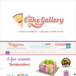 The Cake Gallery | Logo Design by warkaddarshan 2