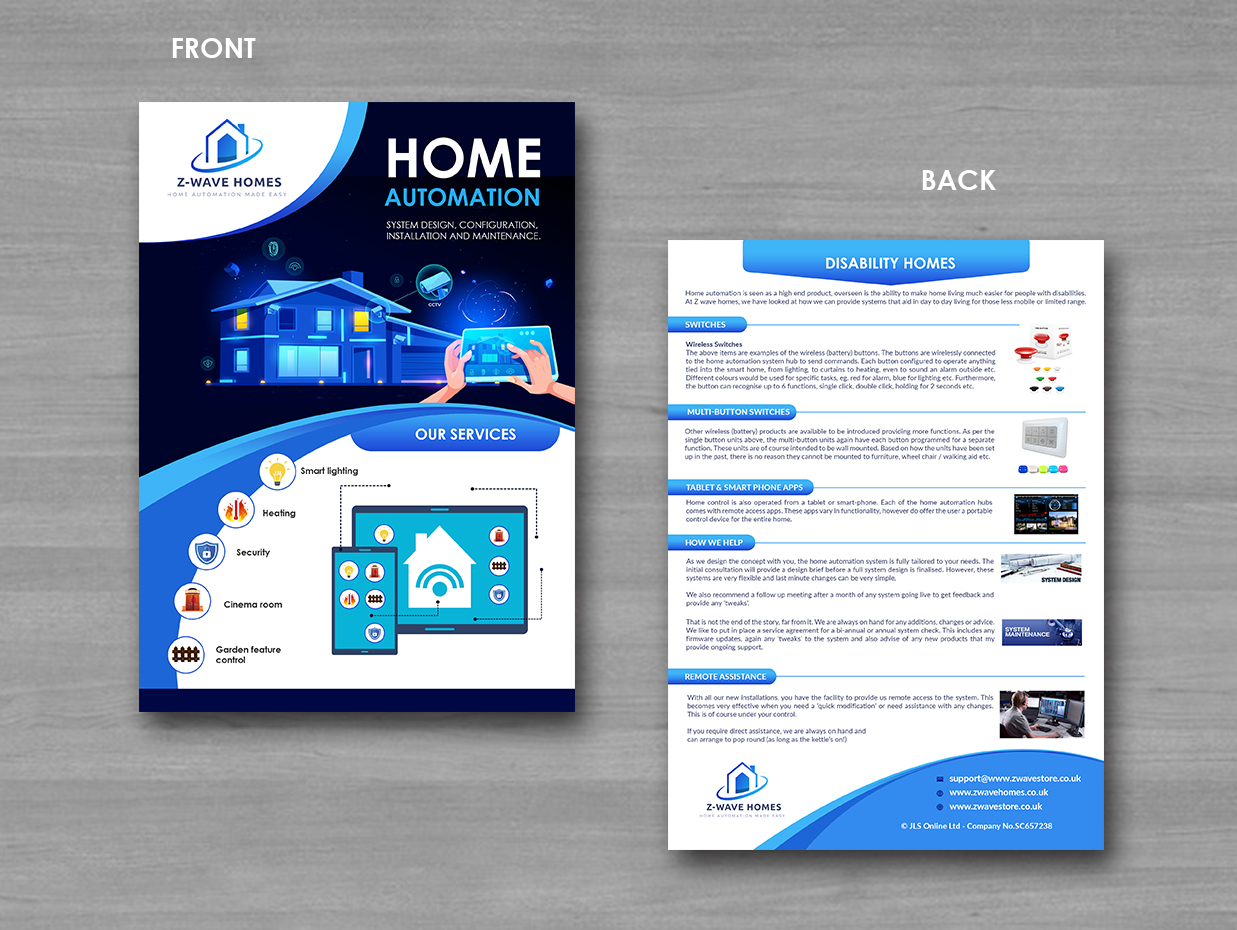 Flyer Design by innovative earth for JLS Online Ltd | Design #24729183