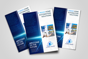 Z-wave Homes 1st Flyer promoting new business for home automation* | Flyer-Design von HeshanKavinda
