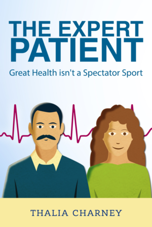 Book: The Expert Patient - Great Health IS NOT a Spectator Sport | Giseño de Portada de eBook por Wally_F