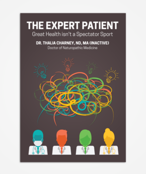 Book: The Expert Patient - Great Health IS NOT a Spectator Sport | Giseño de Portada de eBook por Rickyy