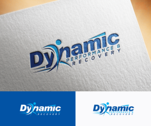 Dynamic Performance & Recovery | Diseño de Logo por step forward 2