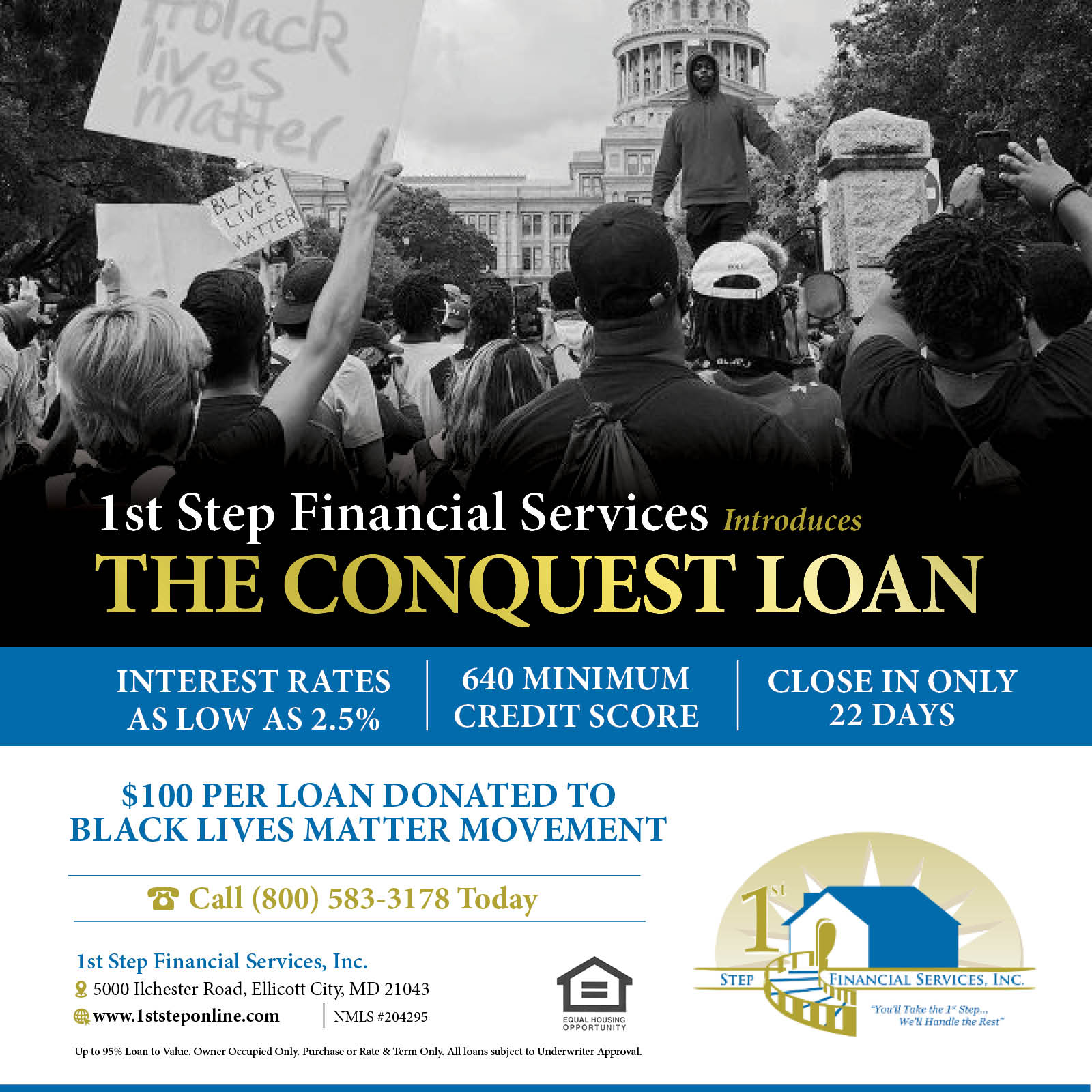Flyer Design by rkailas for 1st Step Financial Services, Inc. | Design #24720847