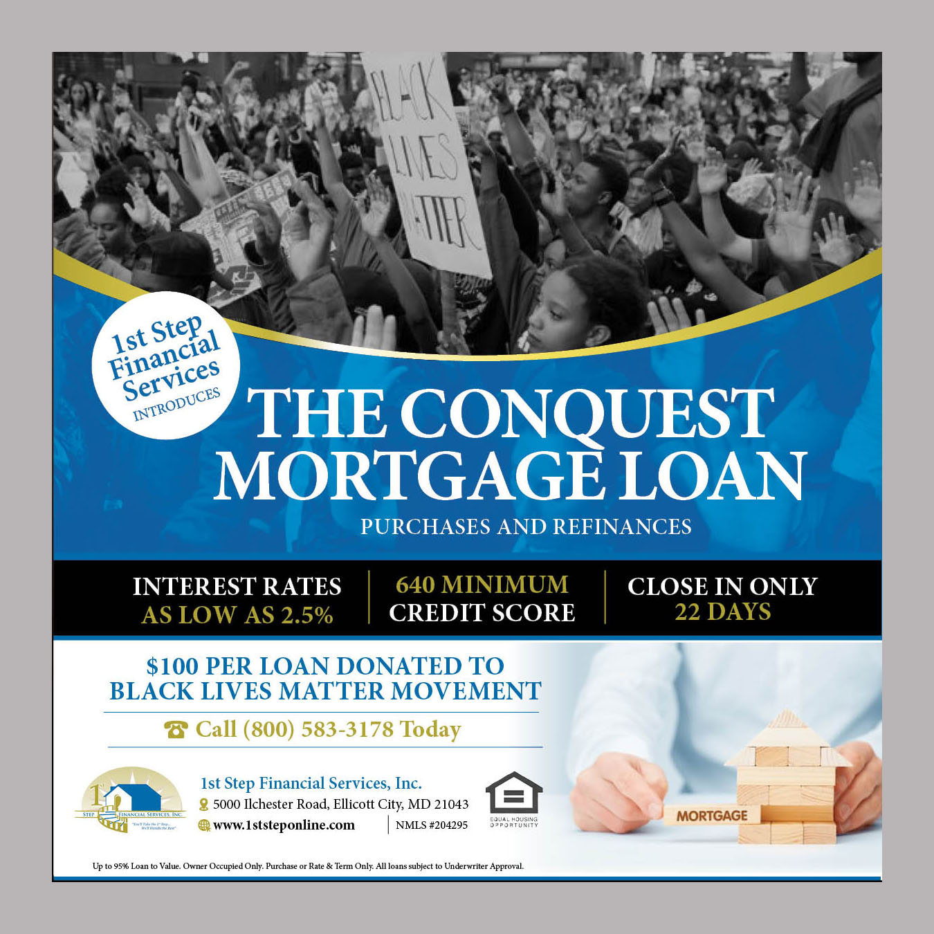 Flyer Design by rkailas for 1st Step Financial Services, Inc. | Design #24789571