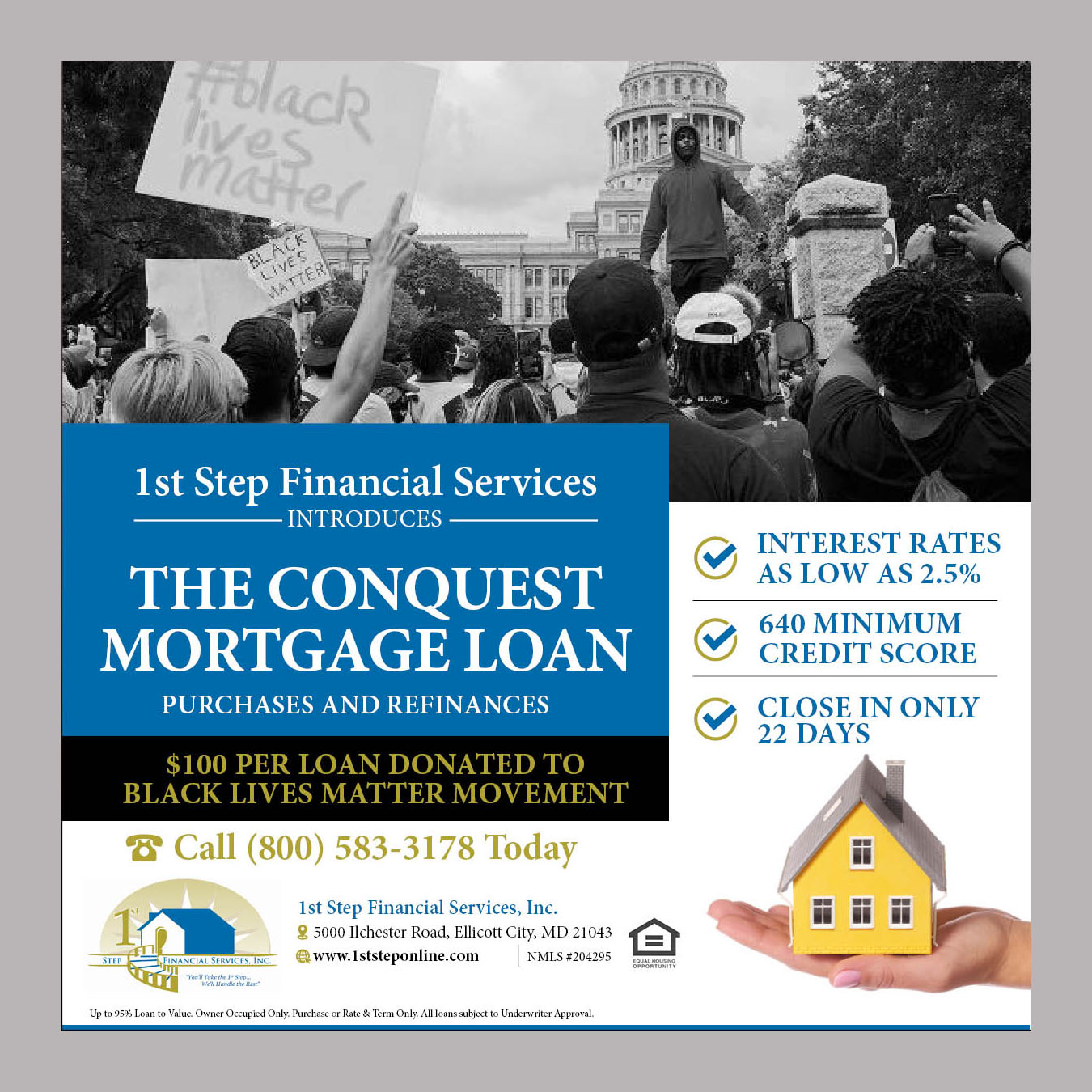 Flyer Design by rkailas for 1st Step Financial Services, Inc. | Design #24789573