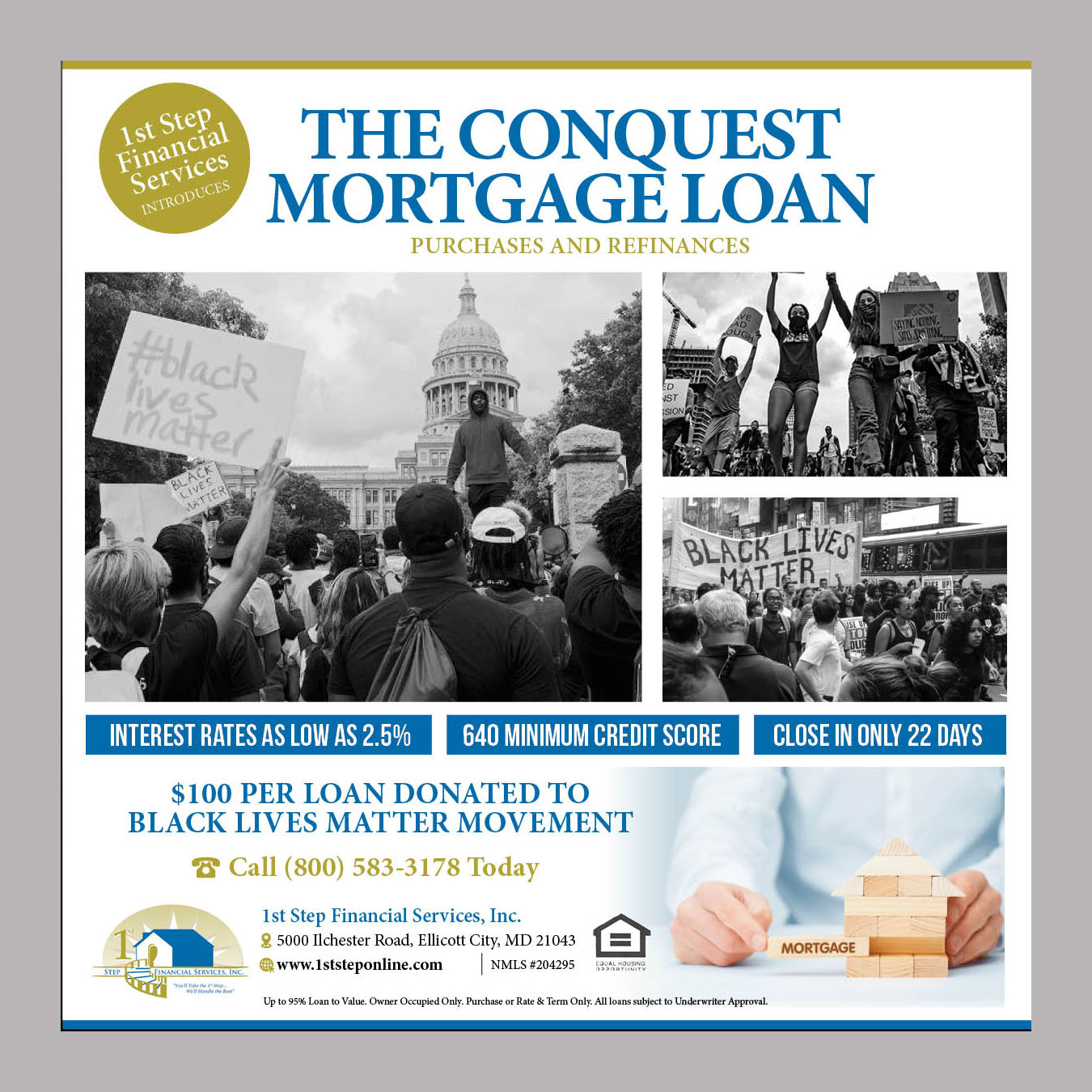 Flyer Design by rkailas for 1st Step Financial Services, Inc. | Design #24789602