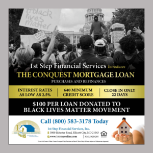 Conquest Loan Ad (8 x 8) | Flyer Design by rkailas