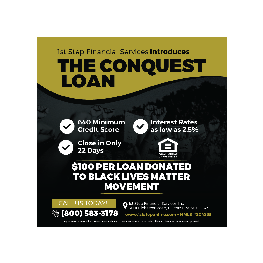 Flyer-Design von Benson M. für 1st Step Financial Services, Inc. | Design #24727832