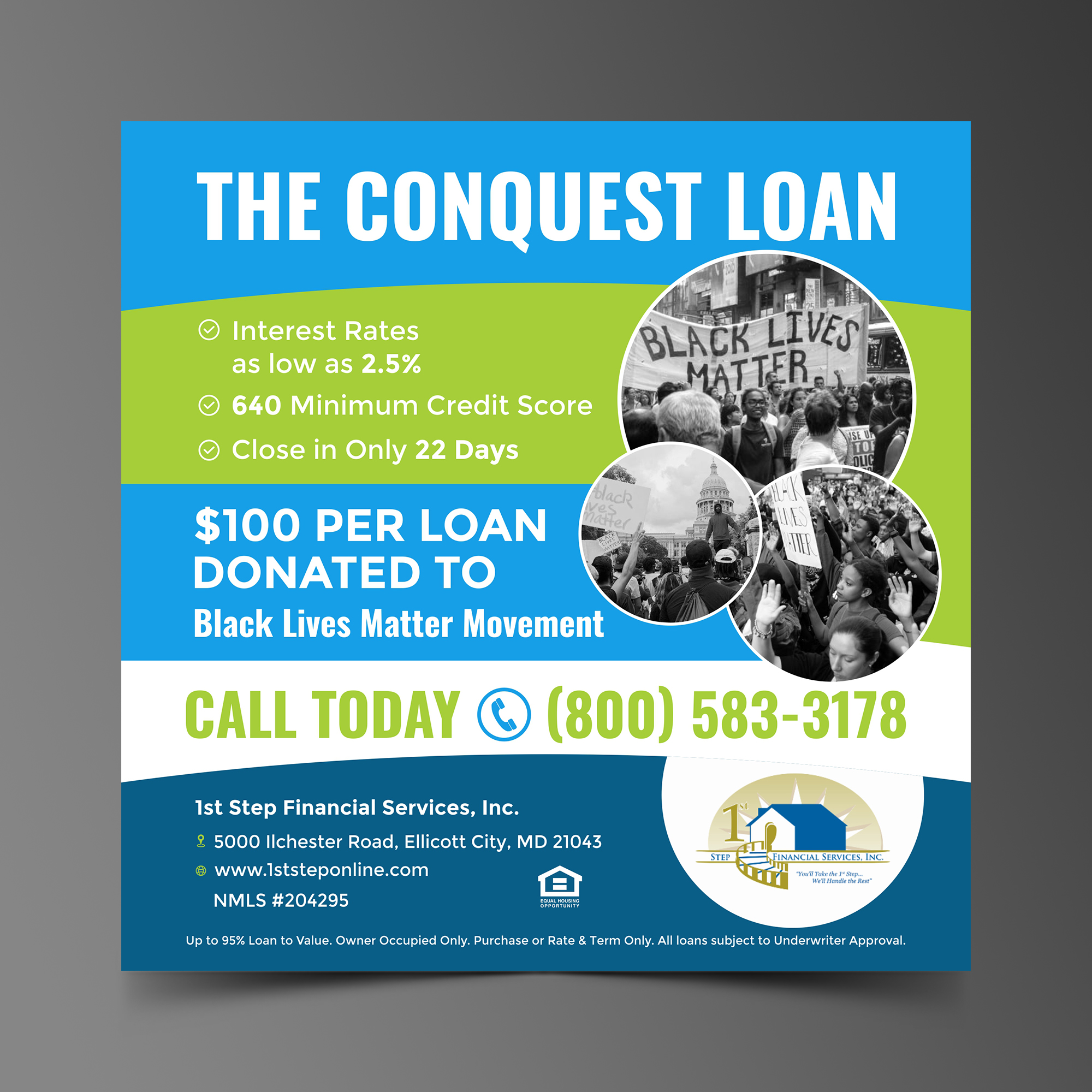 Flyer Design by ecorokerz for 1st Step Financial Services, Inc. | Design #24715803