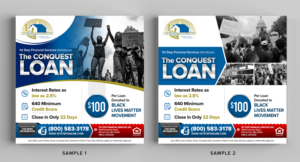 Diseño de Flyer por SAI DESIGNS para 1st Step Financial Services, Inc. | Diseño: #24719021
