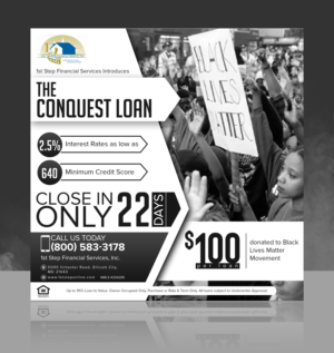 Diseño de Flyer por SAI DESIGNS para 1st Step Financial Services, Inc. | Diseño: #24721520