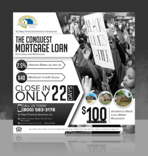 Flyer Design by SD WEBCREATION for 1st Step Financial Services, Inc. | Design #24795916