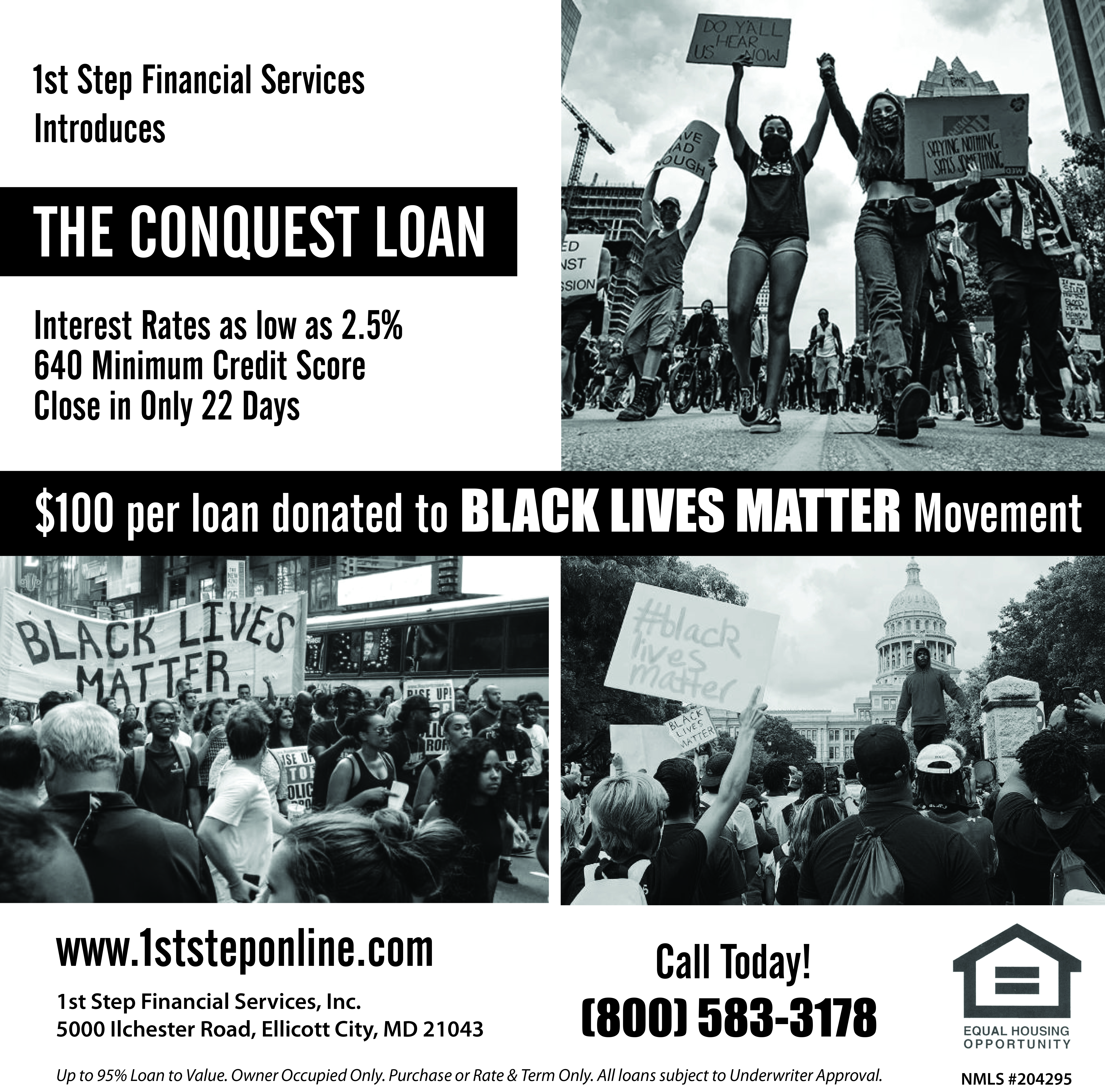 Flyer-Design von TracyInspires für 1st Step Financial Services, Inc. | Design #24722407