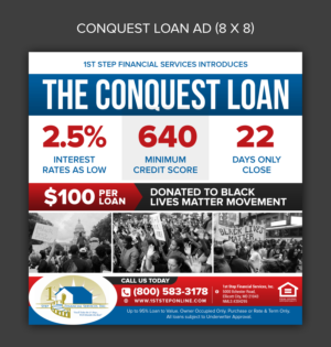 Flyer Design by ARTOGRAPHY for 1st Step Financial Services, Inc. | Design: #24717147