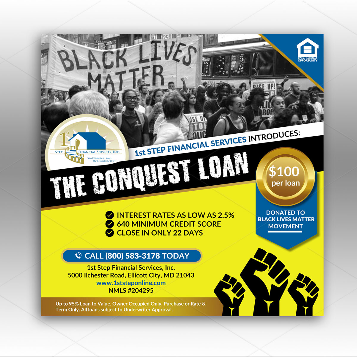 Design de Flyer par DA. pour 1st Step Financial Services, Inc. | Design #24716281