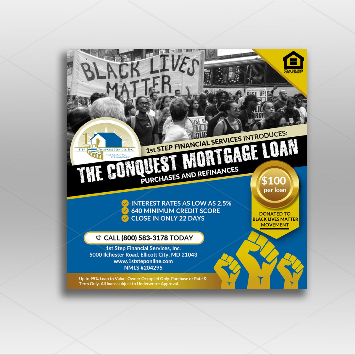 Design de Flyer par DA. pour 1st Step Financial Services, Inc. | Design #24783451