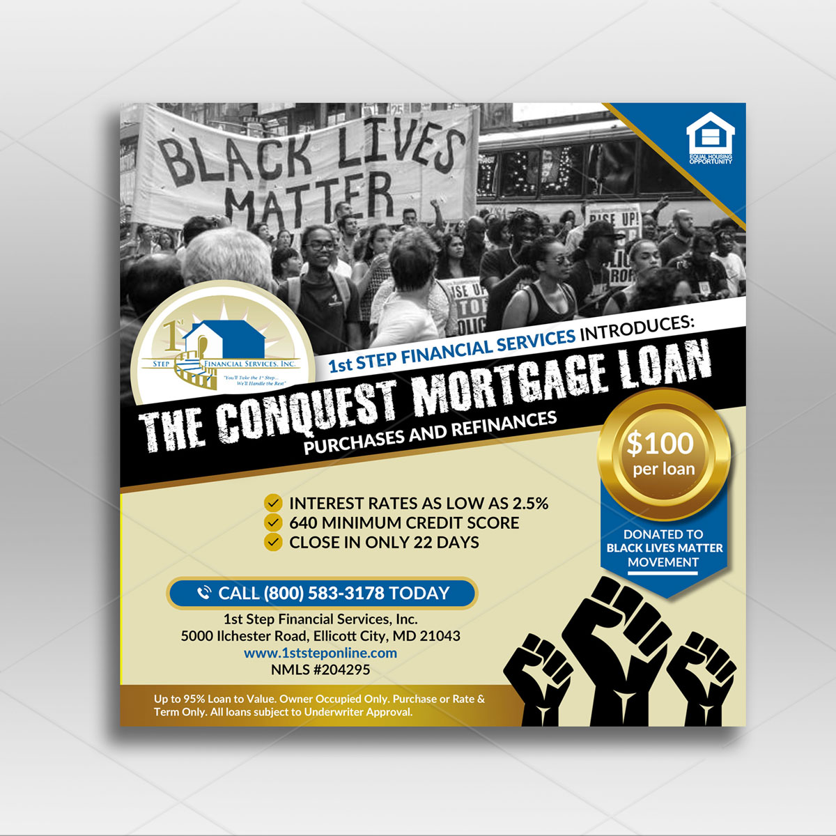 Design de Flyer par DA. pour 1st Step Financial Services, Inc. | Design #24783480