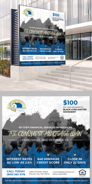 Flyer Design by BLUE WINGS for 1st Step Financial Services, Inc. | Design: #24784920