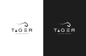 Tiger Janitorial Services | Logo Design by GLDesigns