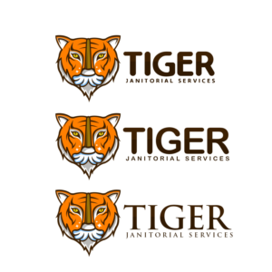 Tiger Janitorial Services | Logo Design by PsyPen