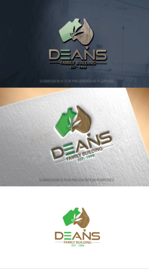 Deans Family Building     Est. 1999 | Logo Design by graphicevolution