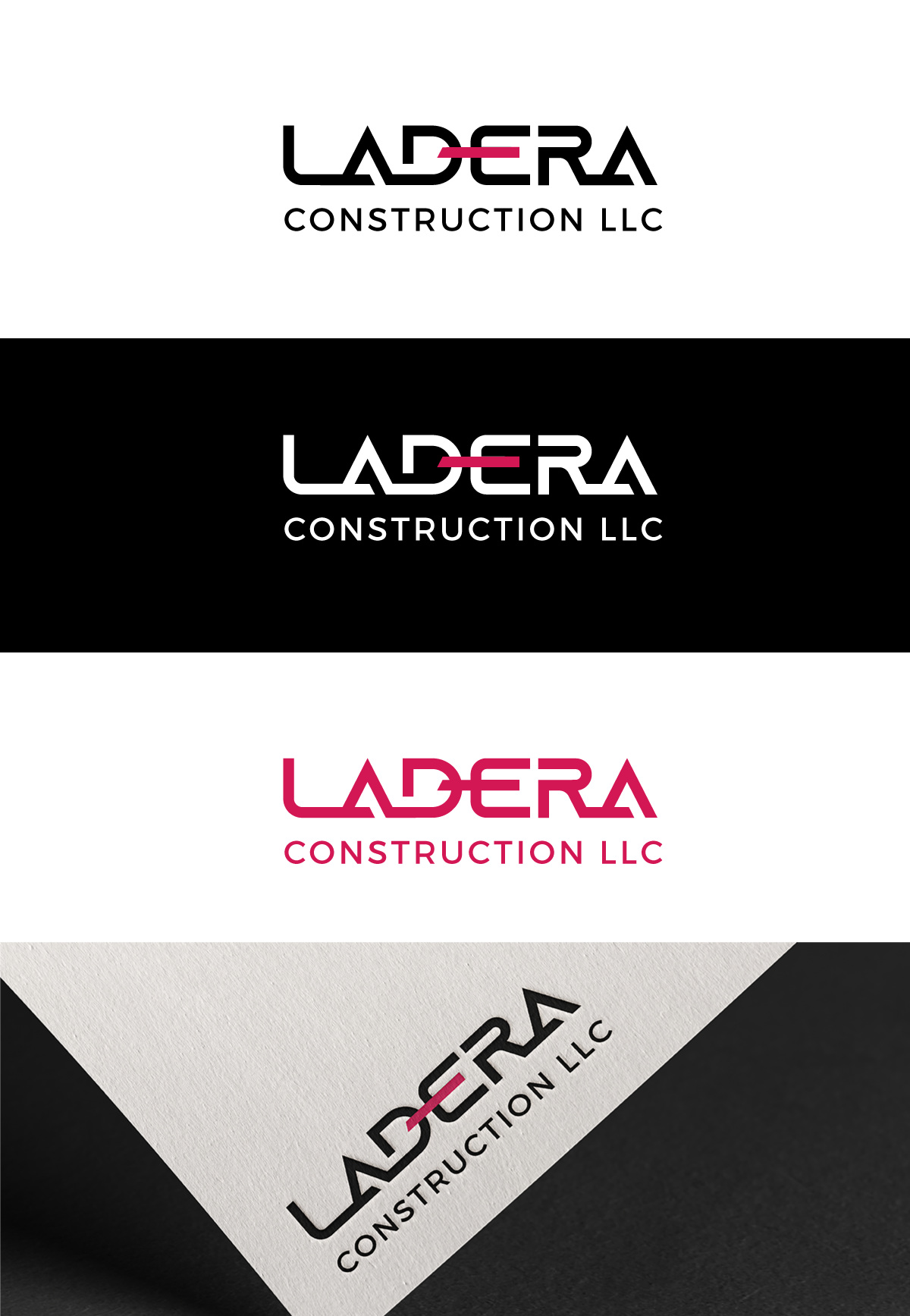Logo Design by exoddinary for LADERA CONSTRUCTION LLC | Design #24819960