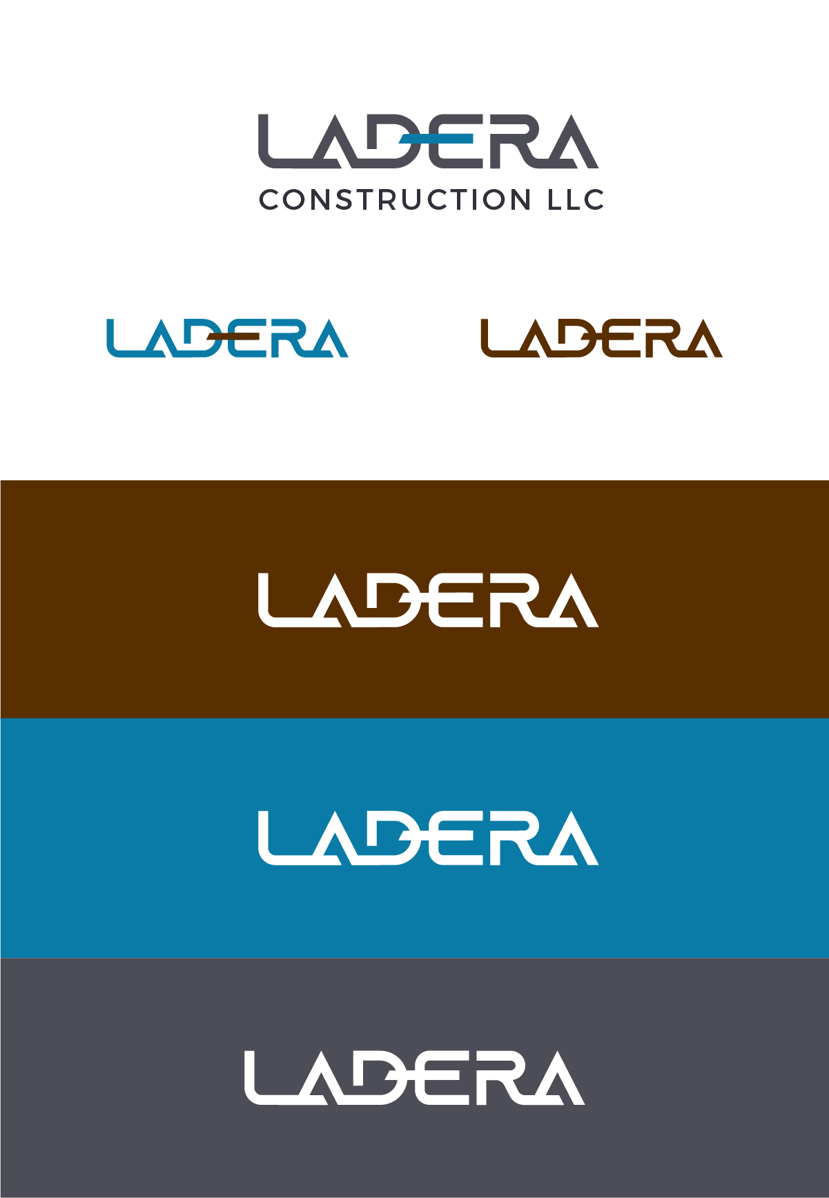Logo Design by exoddinary for LADERA CONSTRUCTION LLC | Design #24827089