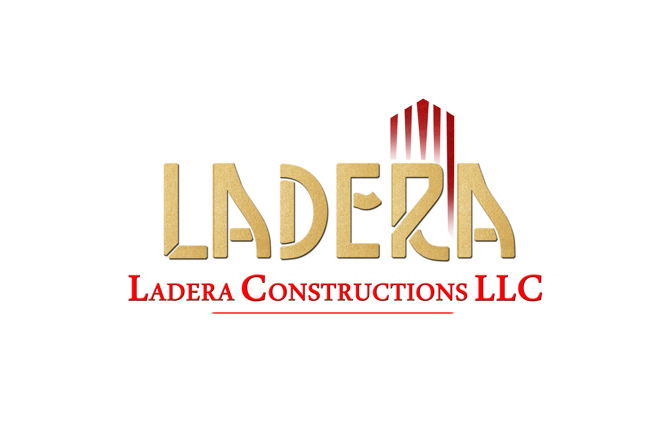 Logo Design by JEEVz Innovative Empire for LADERA CONSTRUCTION LLC | Design #24857183
