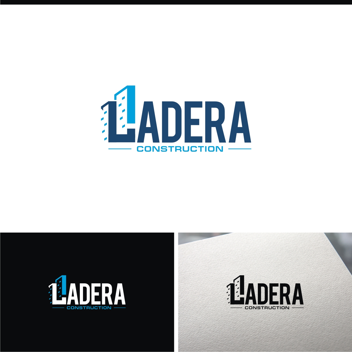 Logo Design by e-graphics for LADERA CONSTRUCTION LLC | Design #24724828