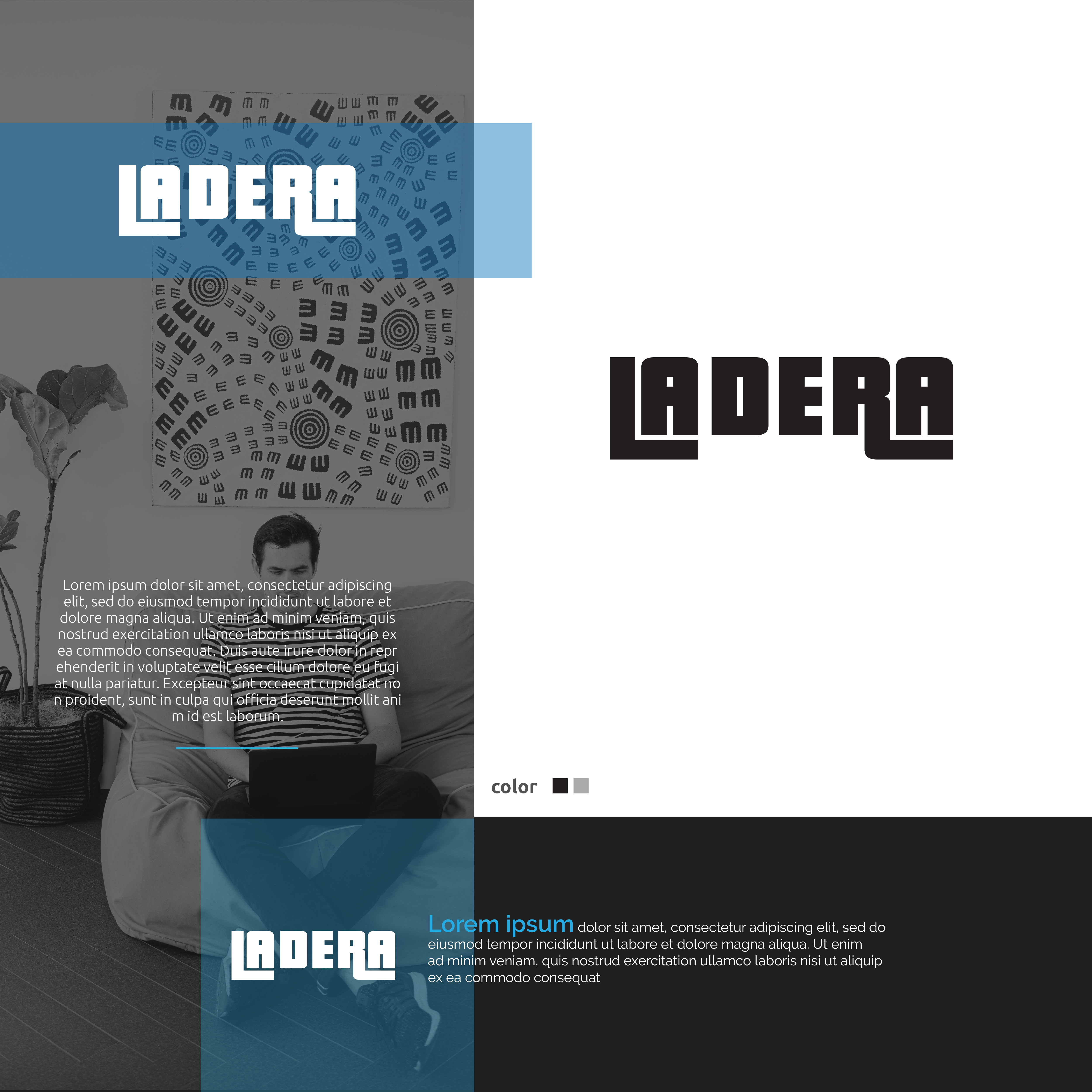 Logo Design by vramar.roy for LADERA CONSTRUCTION LLC | Design #24740683