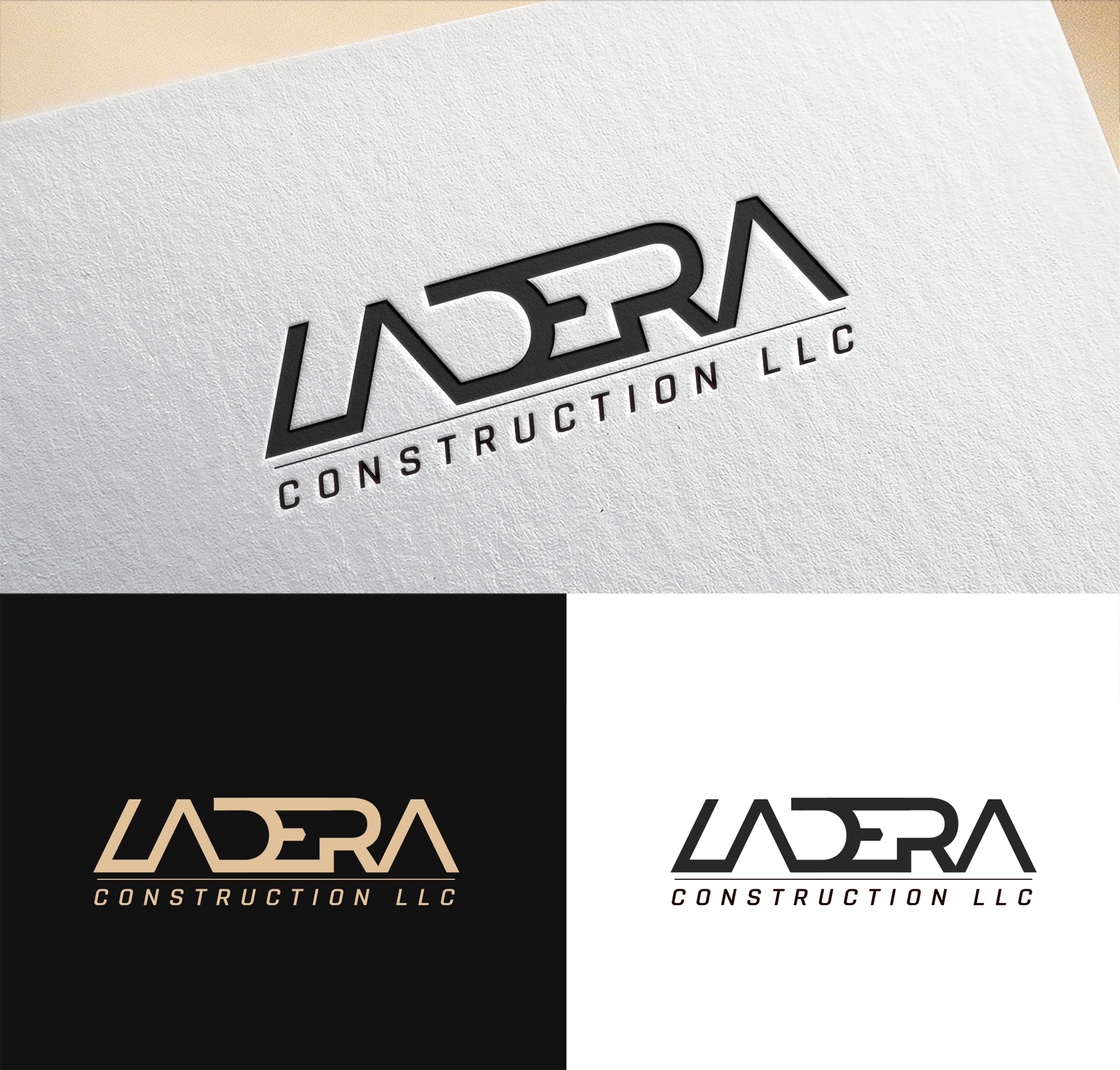 Logo Design by ARTOGRAPHY for LADERA CONSTRUCTION LLC | Design #24831542