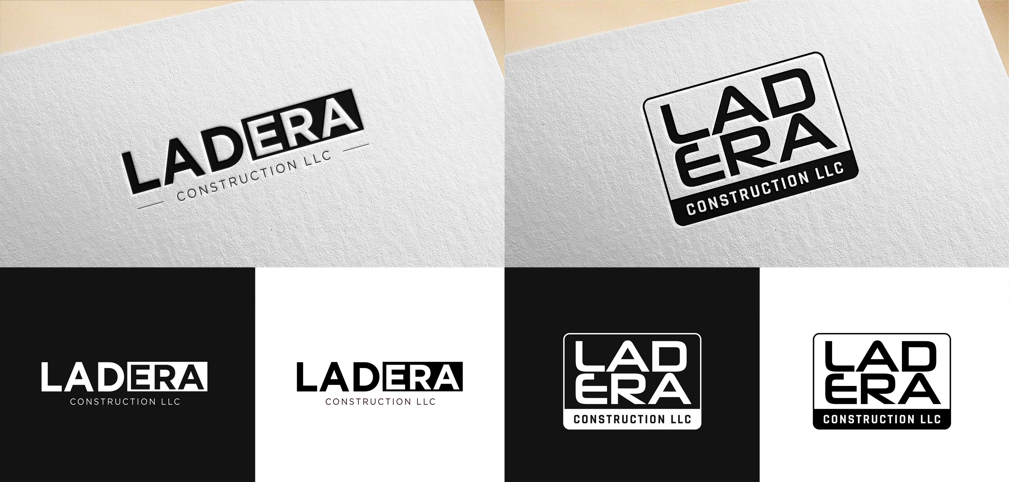 Logo Design by ARTOGRAPHY for LADERA CONSTRUCTION LLC | Design #24844625