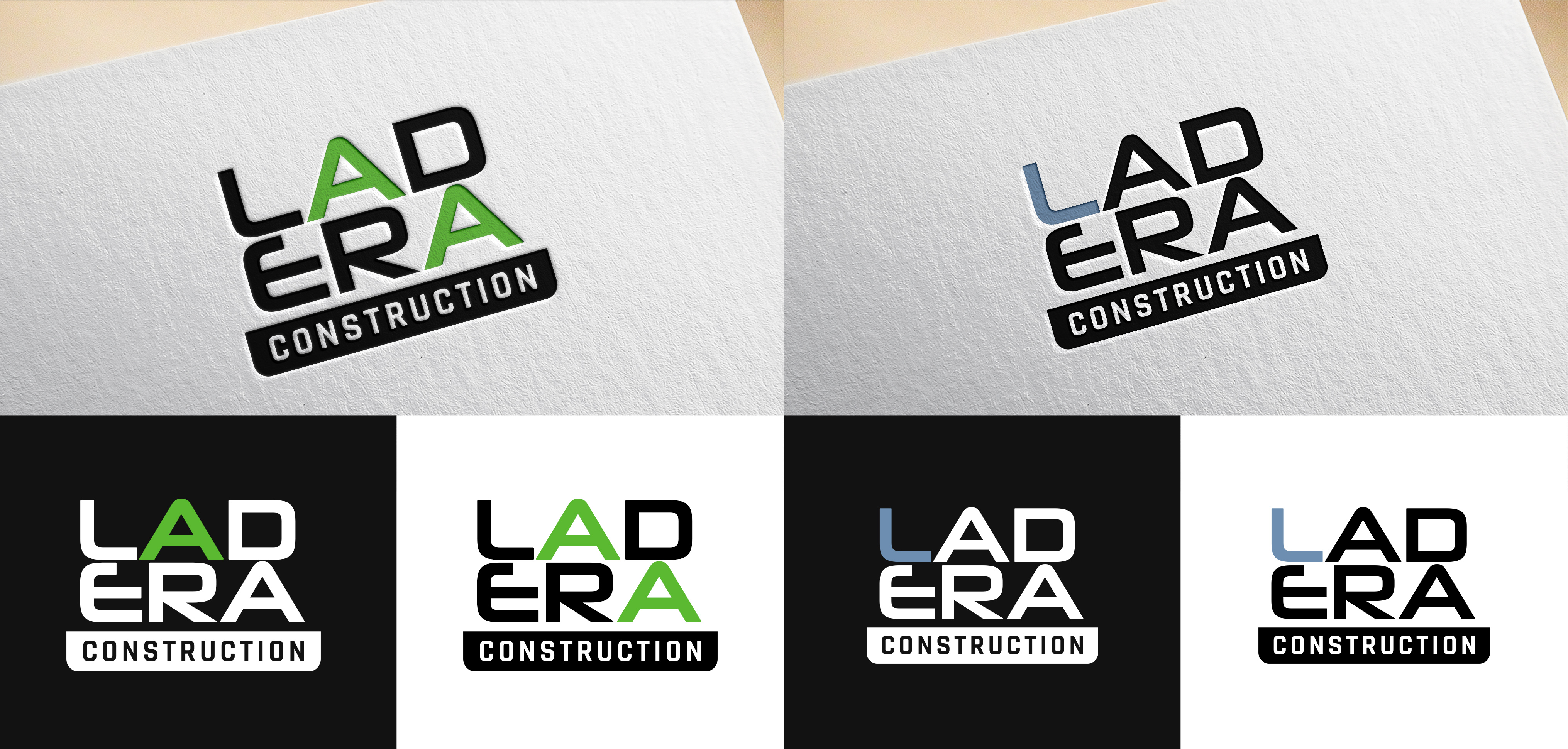 Logo Design by ARTOGRAPHY for LADERA CONSTRUCTION LLC | Design #24849791