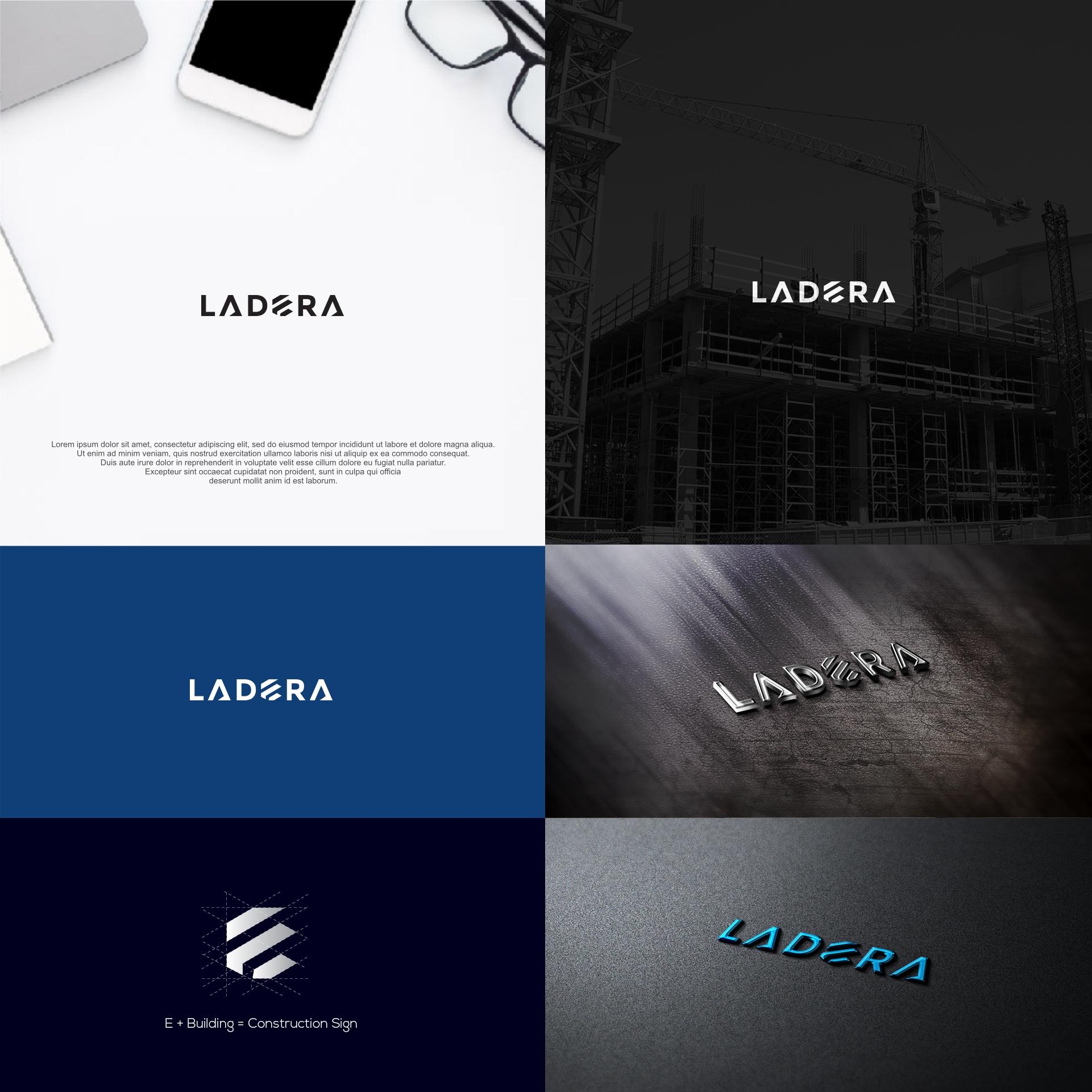 Logo Design by Adove Creative for LADERA CONSTRUCTION LLC | Design #24737534