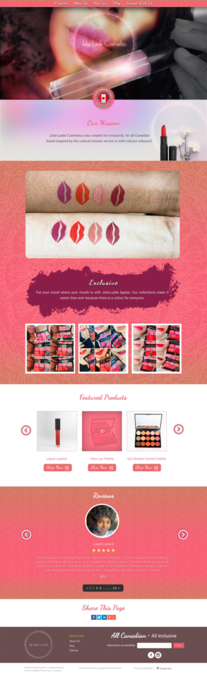 Web Design by Shimi for this project | Design: #24806339