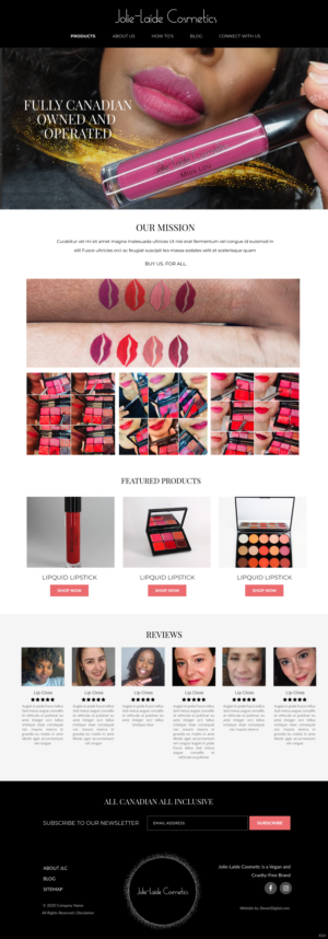 Web Design by pb for this project | Design: #24729923