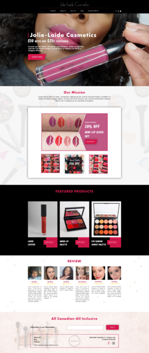 Web Design par Pram Shaw pour ce projet | Design #24738764