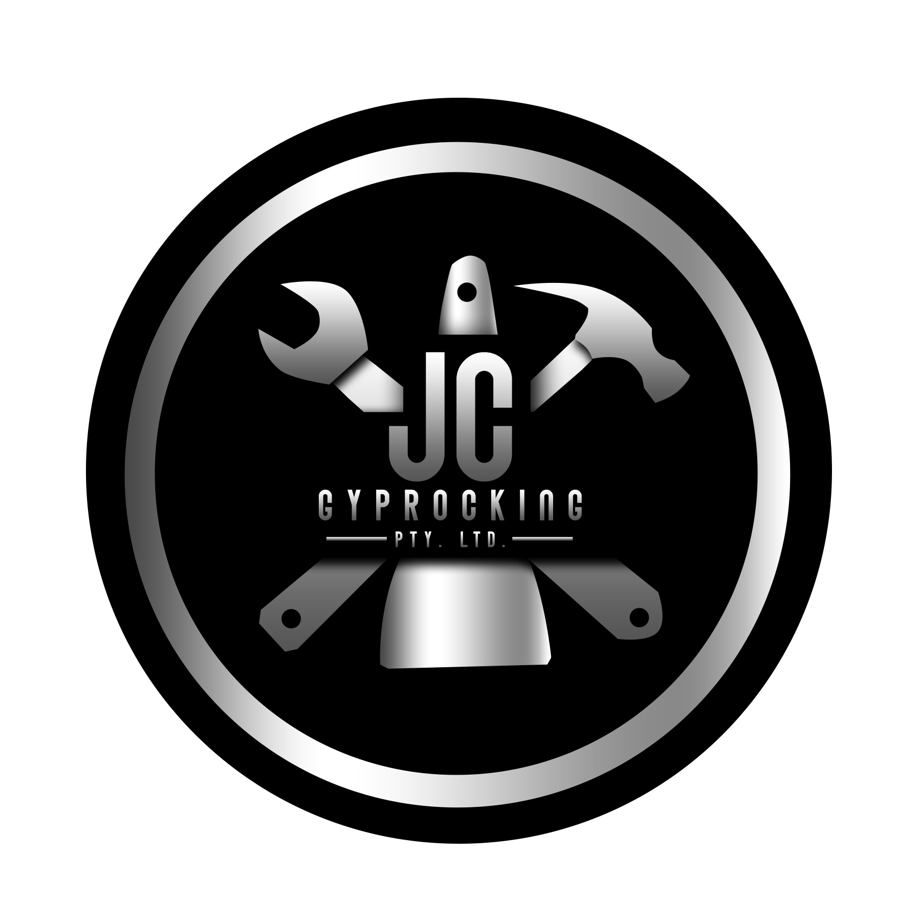 Logo Design by CKG for JC Gyprocking | Design #24727758