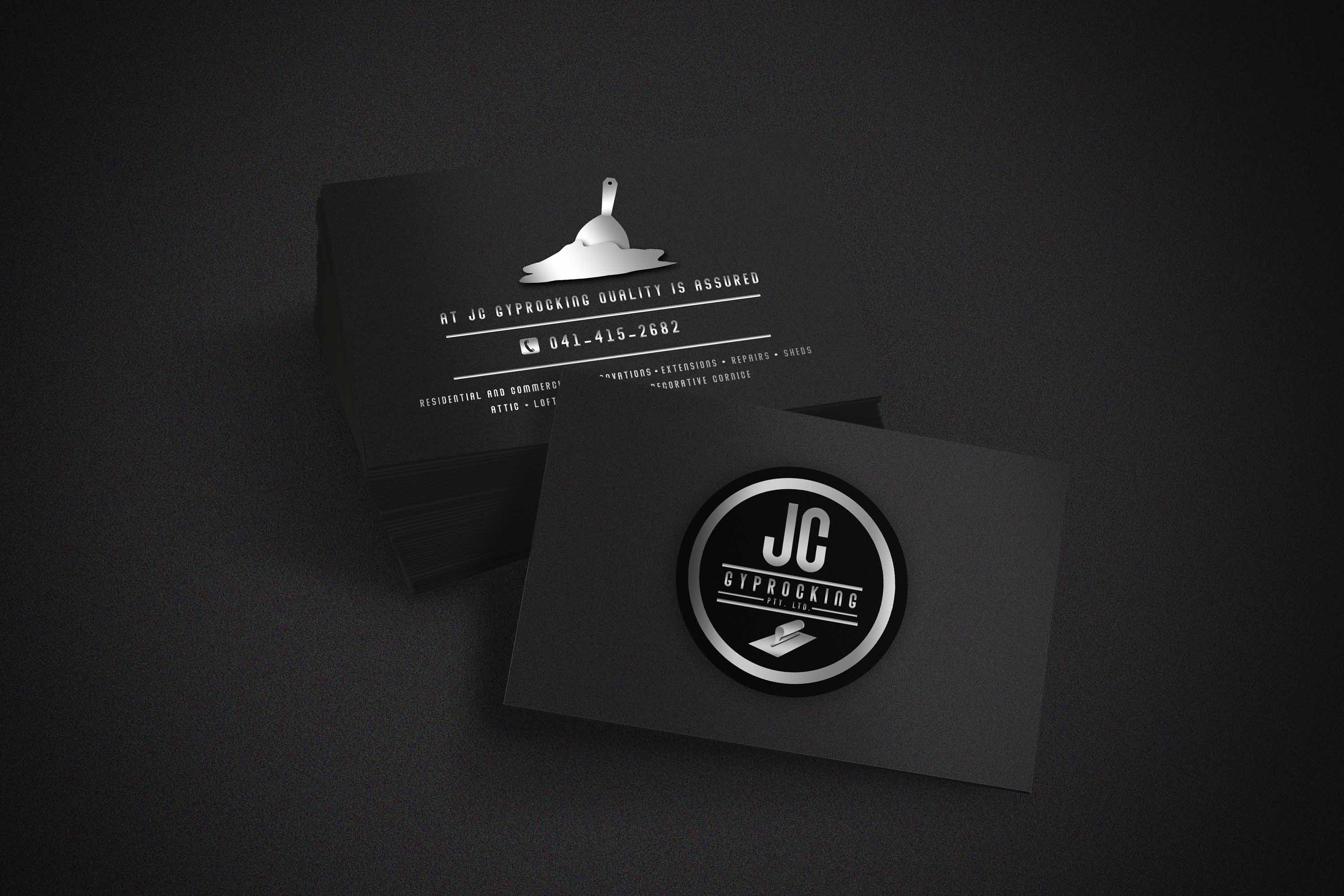 Logo Design by CKG for JC Gyprocking | Design #24735391