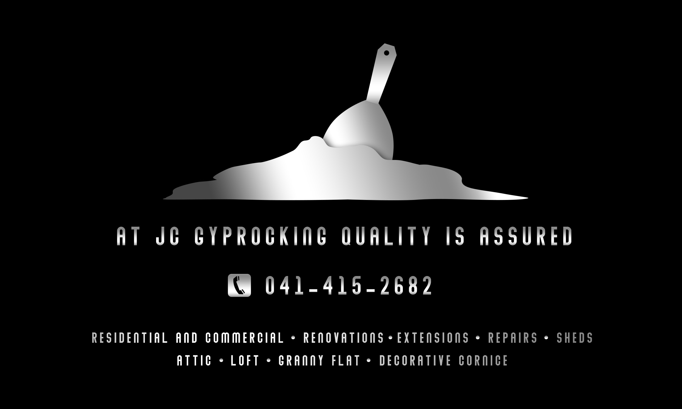 Logo Design by CKG for JC Gyprocking | Design #24741752