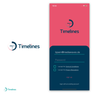 Timelines | Diseño de Logo por groomfox