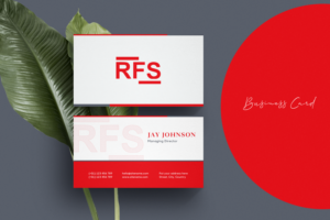 Reliable Fire Services Pty Ltd | Diseño de Tarjeta de Presentación por SlashGrid