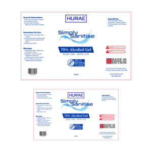 Label Design by arfka for Hurae Ltd | Design #24735810