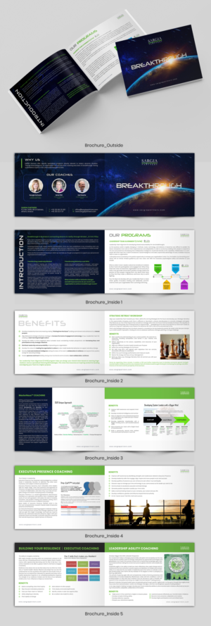 SARGIA Partners Digital Brochure  | Design de Brochure par SAI DESIGNS