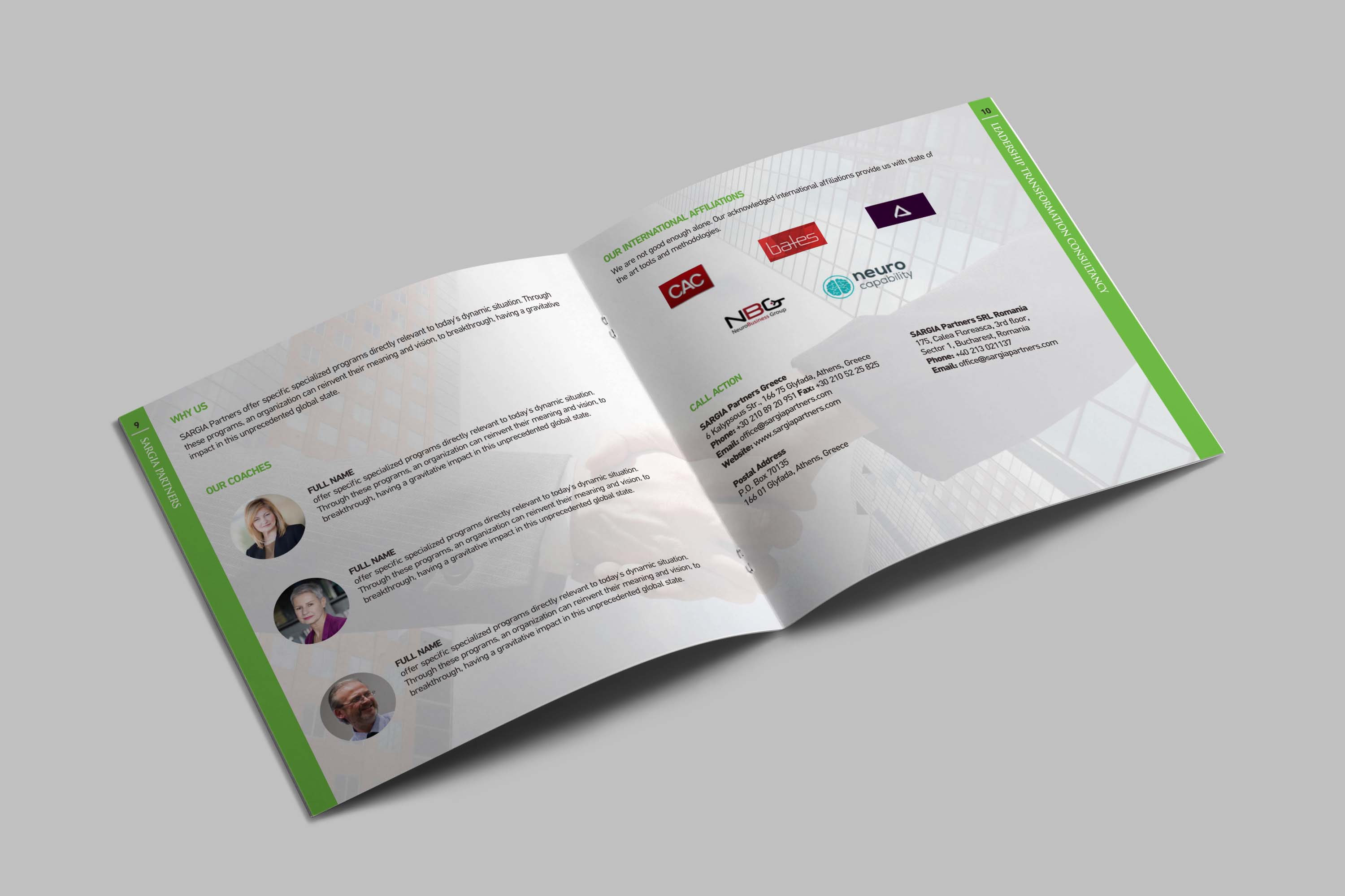 Design de Brochure par lookedaeng pour CEO CLUBS GREECE | Design #24742240