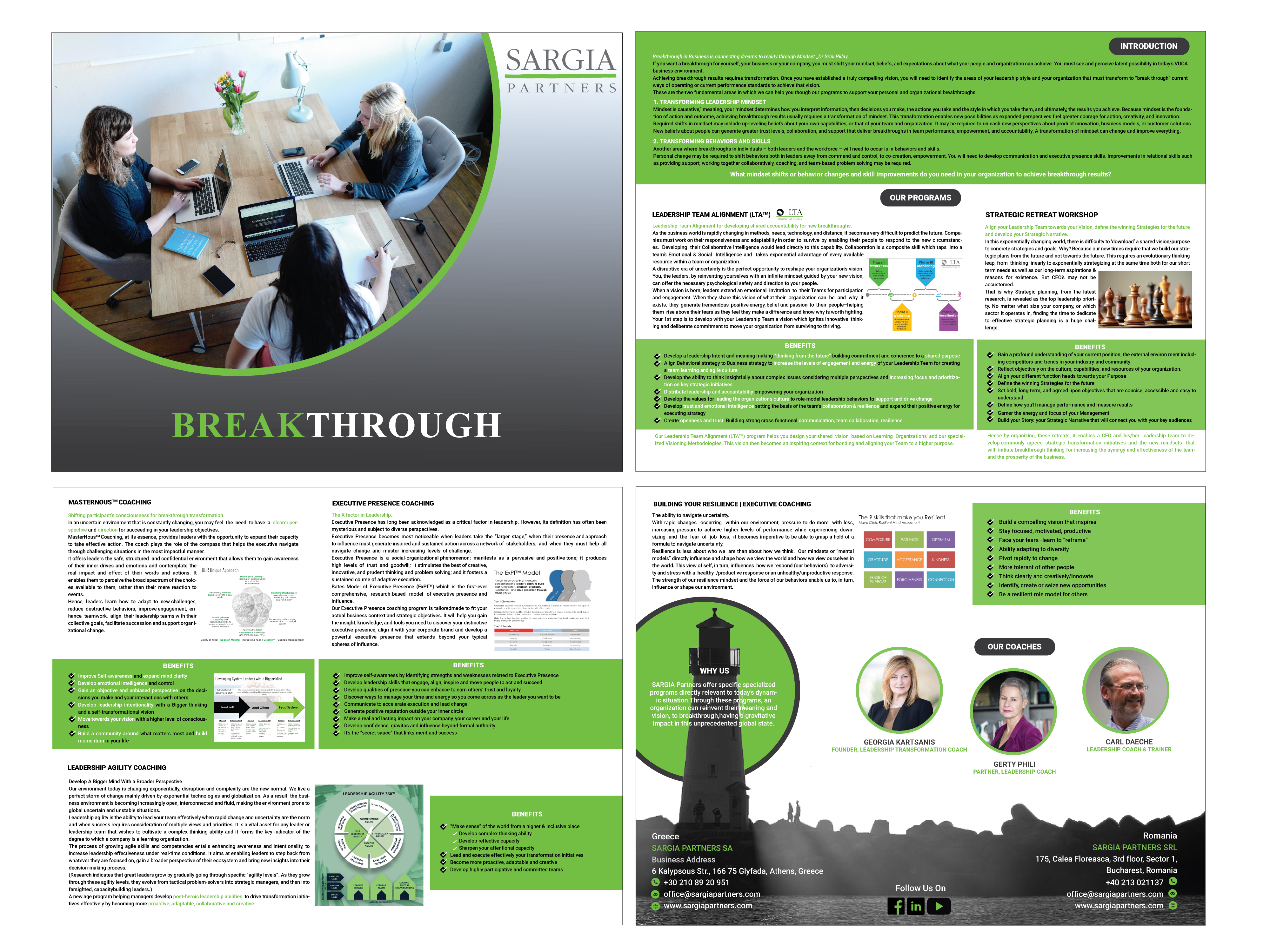 Brochure Design by Jesskurian for CEO CLUBS GREECE | Design #24792213