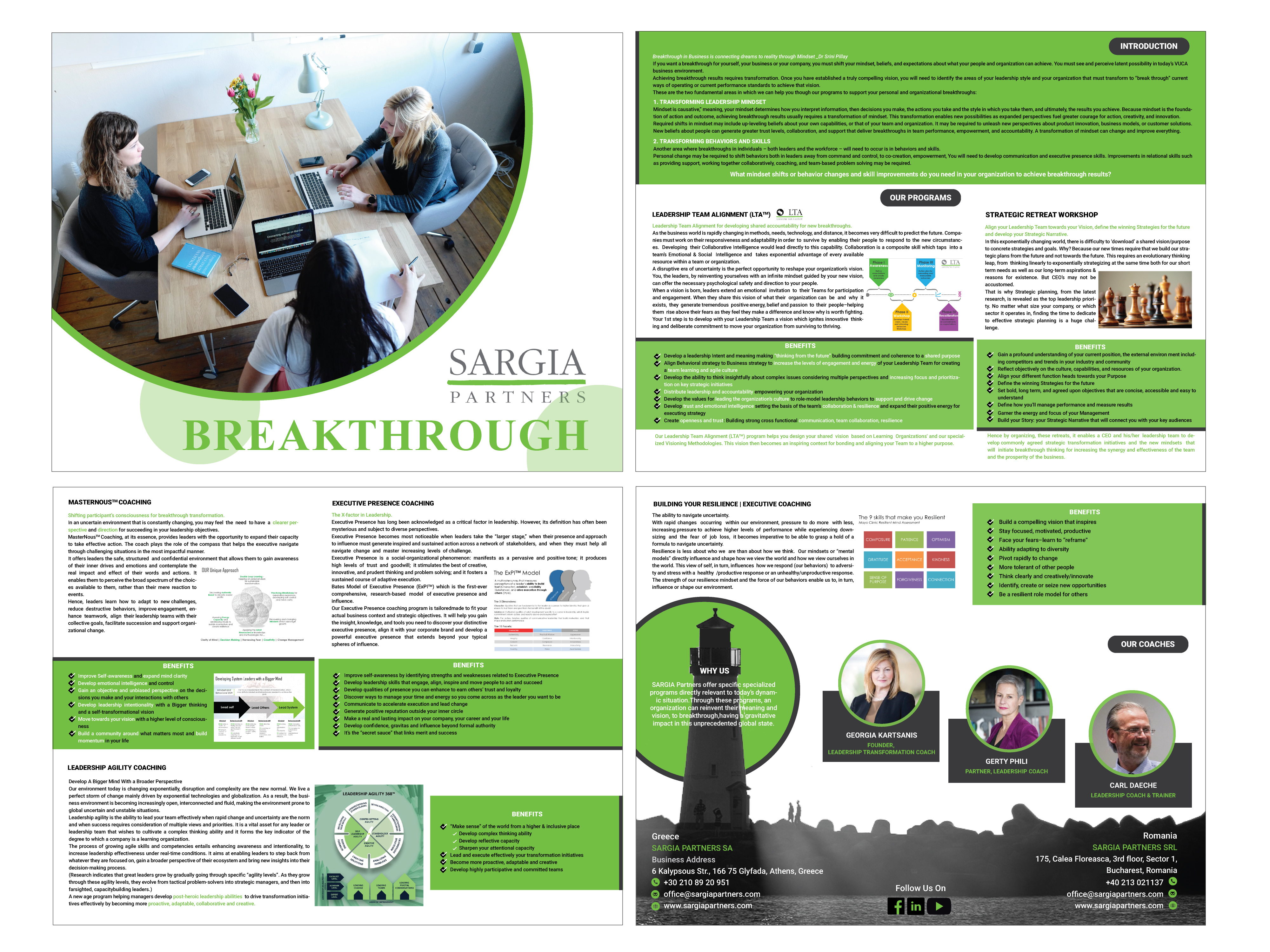 Brochure Design by Jesskurian for CEO CLUBS GREECE | Design #24795622
